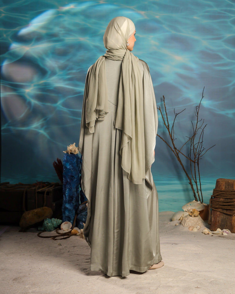 Sayaka Kaftan | Sage Green