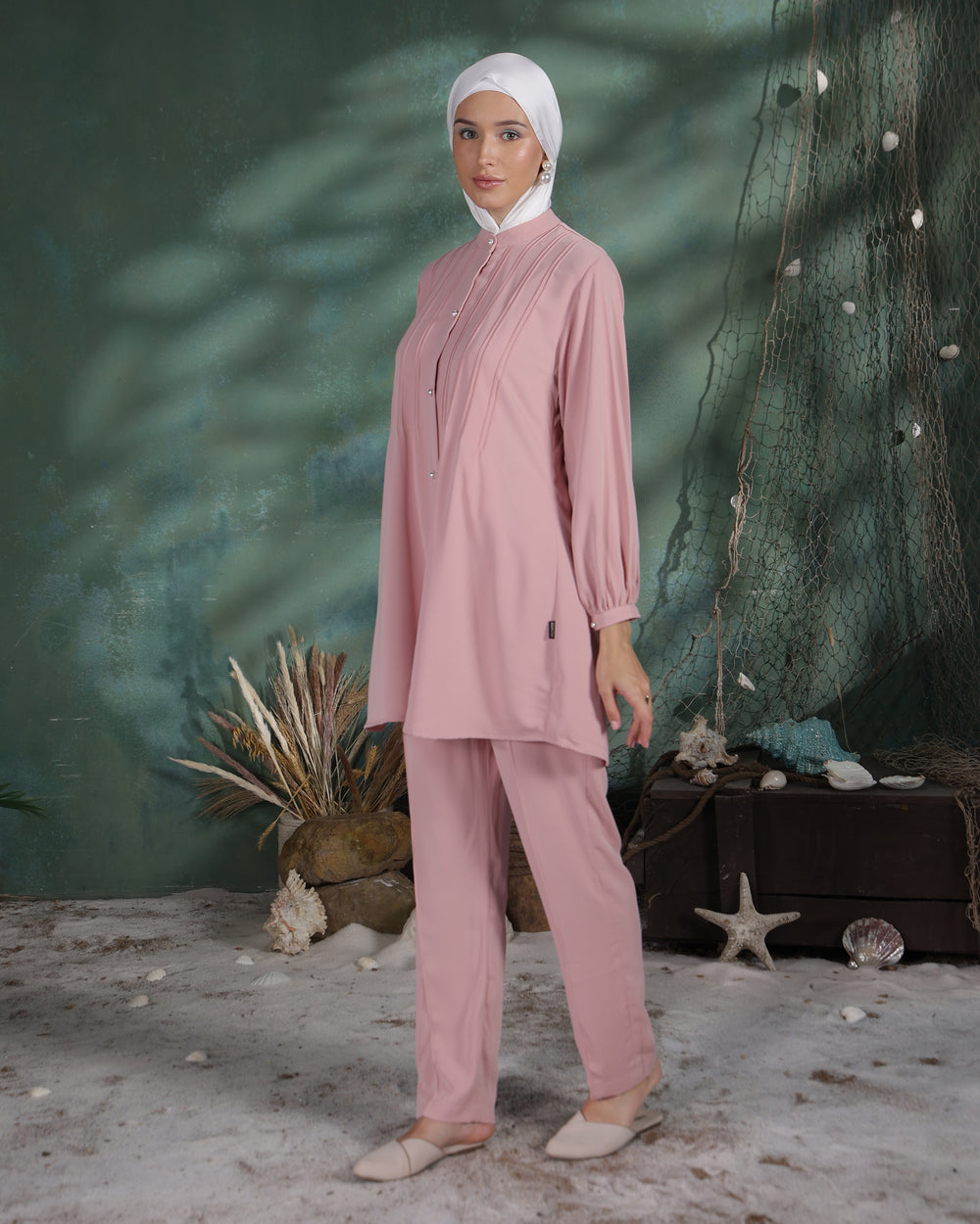 Perla Co-Ord Set | Blush Pink