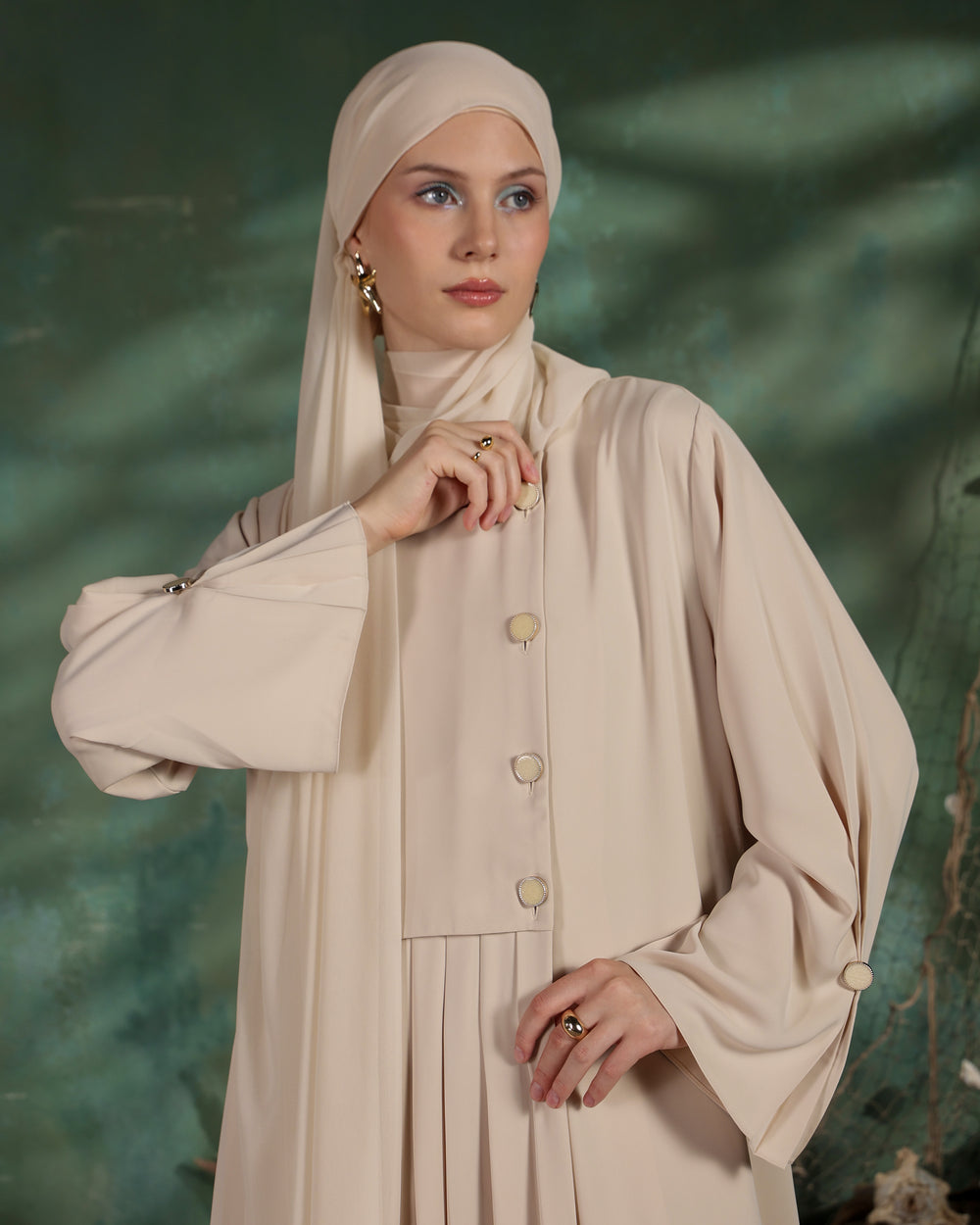 Edel Abaya | Light Beige