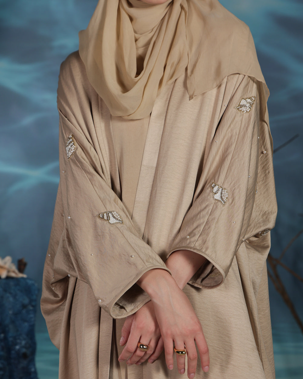 Alma Kaftan | Soft Sand Beige