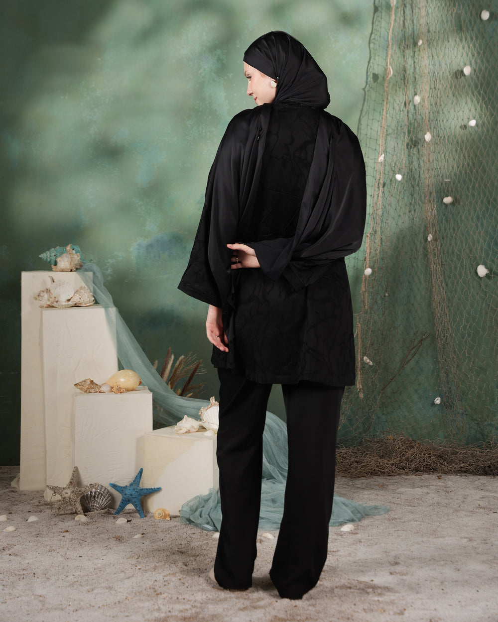 Nagisa Co-Ord Set | Black