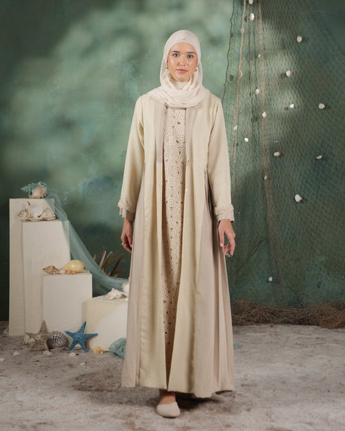 Brisa Abaya | Beige