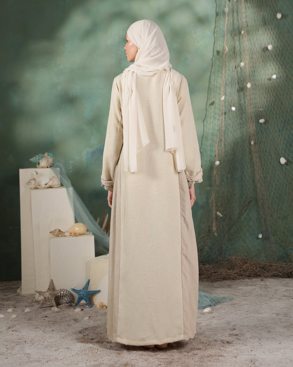 Brisa Abaya | Beige