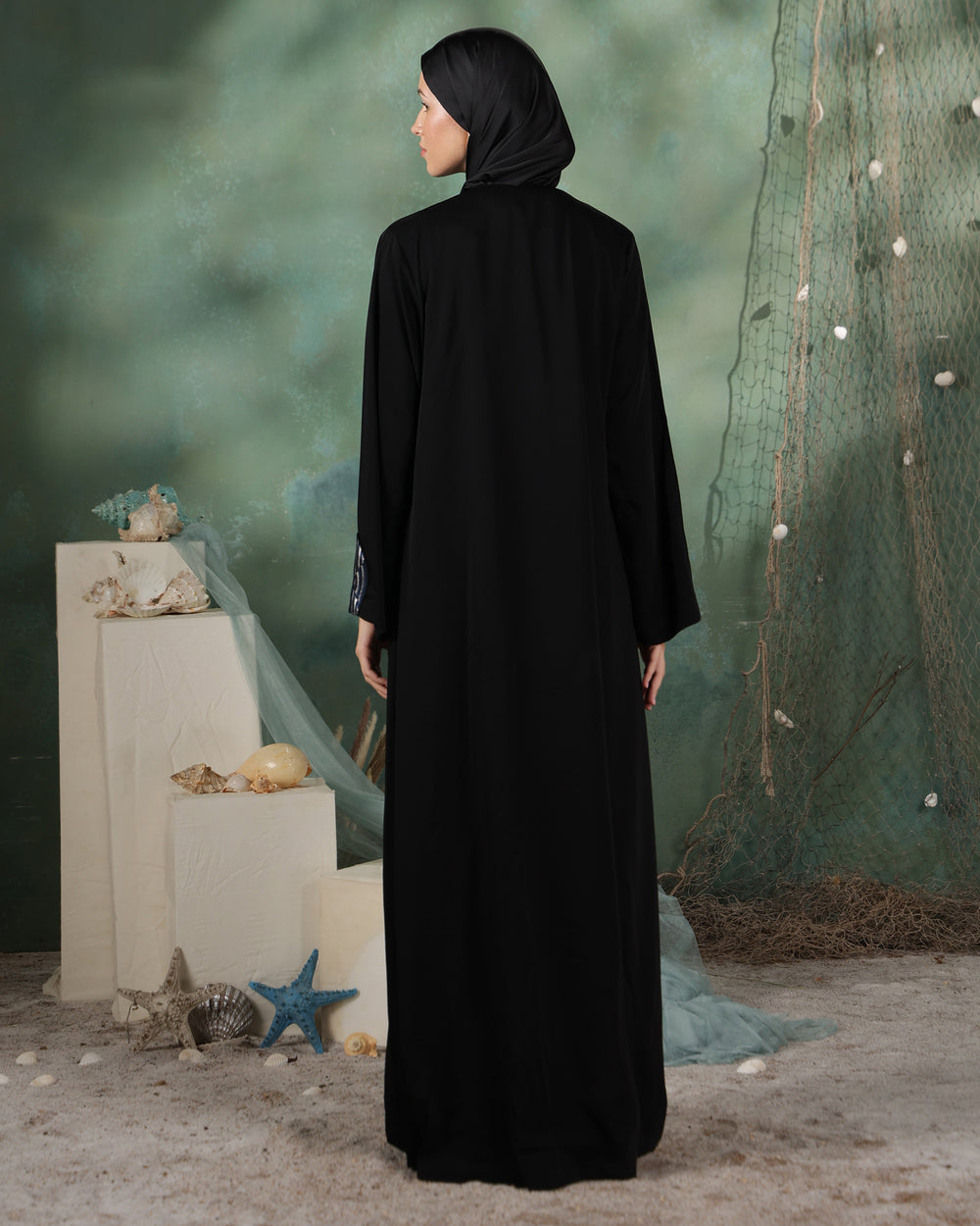 Welle Abaya | Deep Black