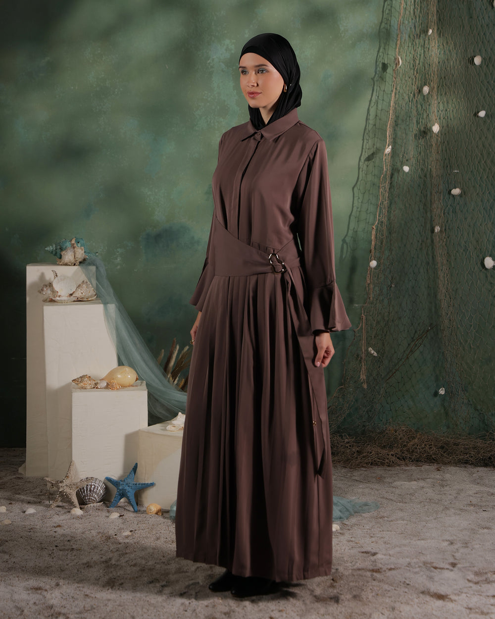 Mira Abaya | Dusky Rose