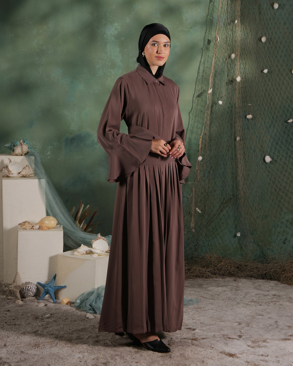 Mira Abaya | Dusky Rose