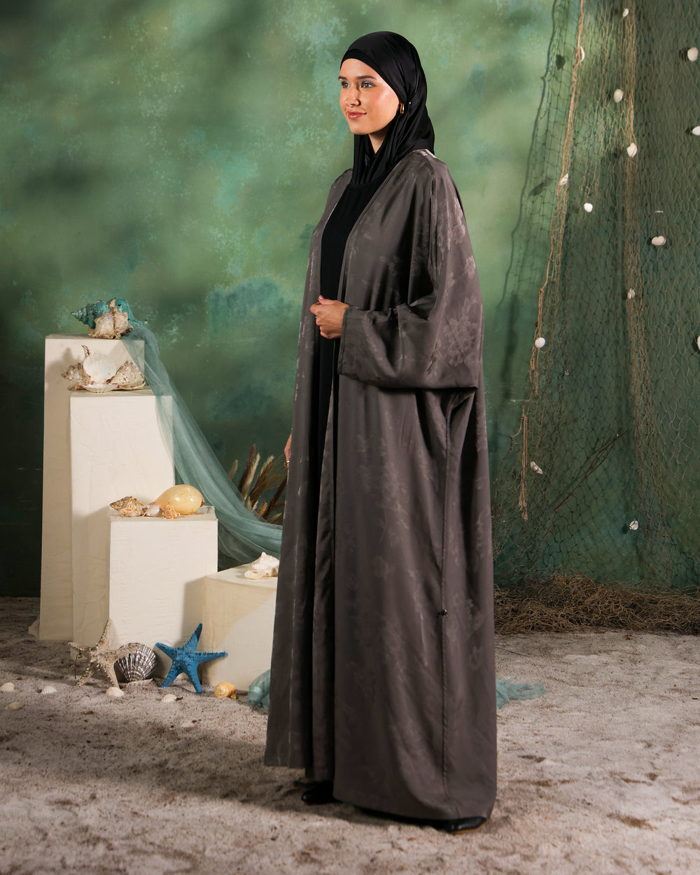 Morgen Kaftan | Slate Grey