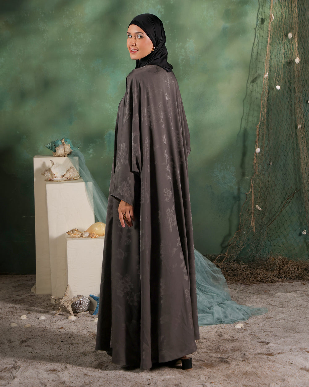 Morgen Kaftan | Slate Grey