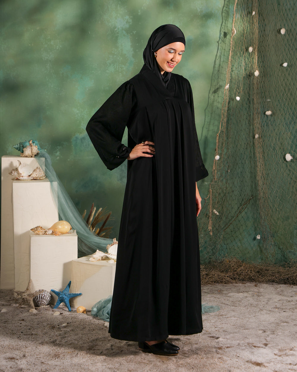 Safir Abaya | Black