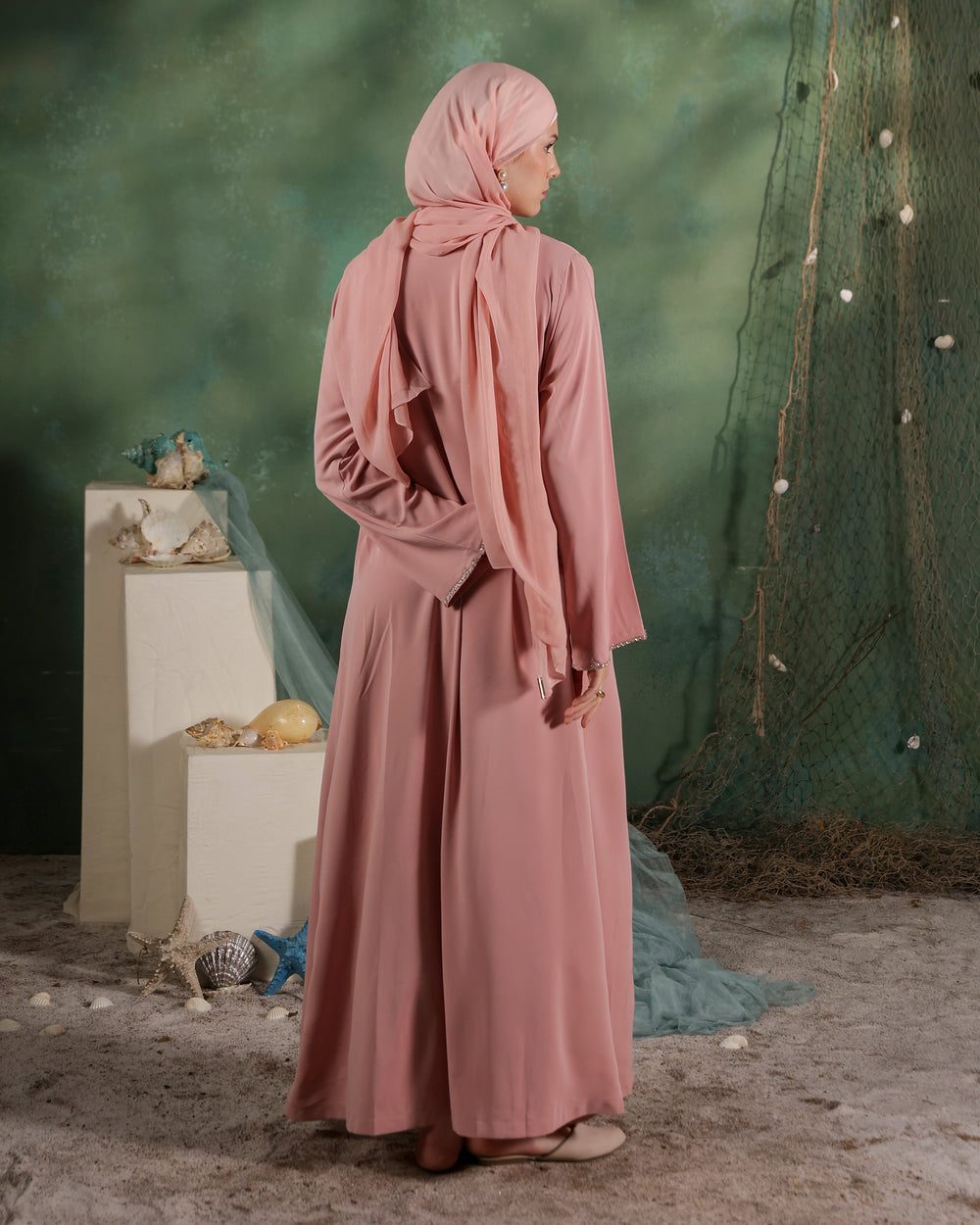 Mizuki Abaya | Blush Pink