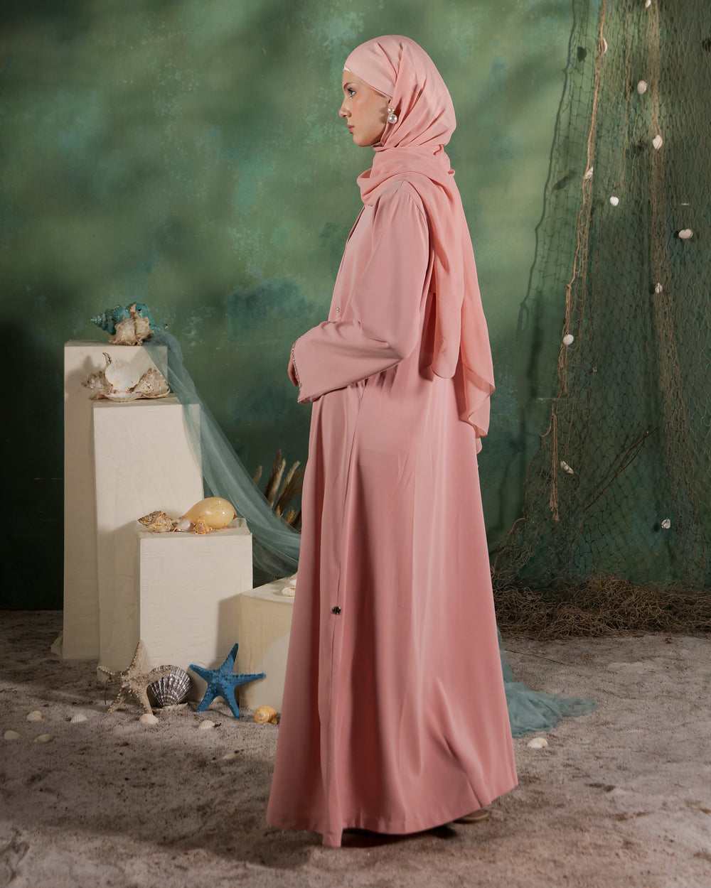 Mizuki Abaya | Blush Pink