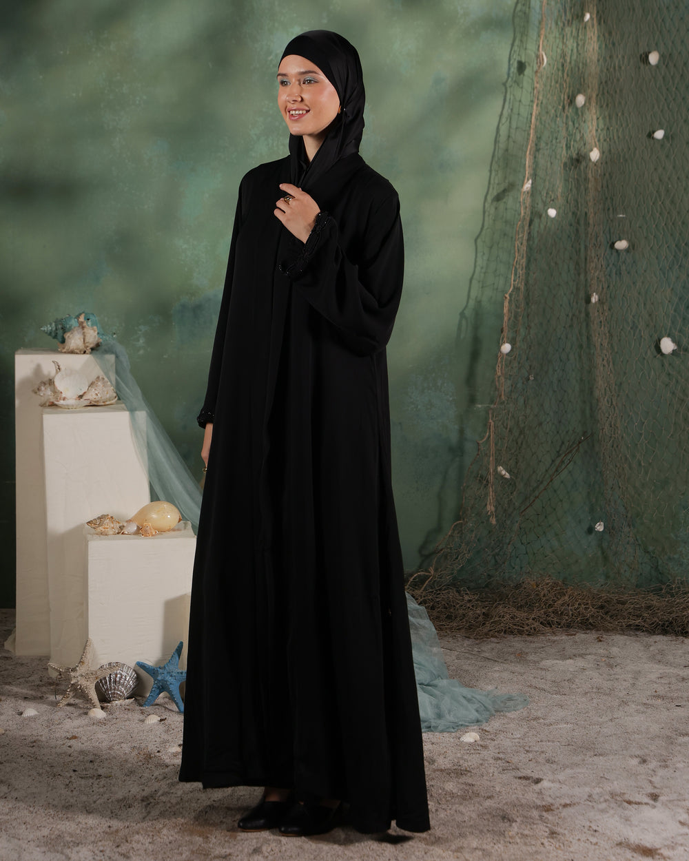 Cielo Abaya | Classic Black