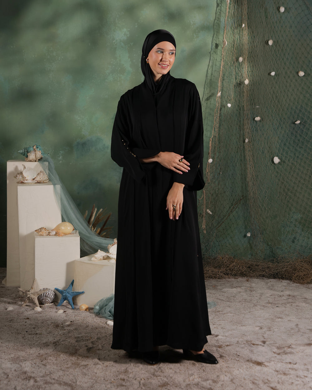 Dalga Abaya | Black