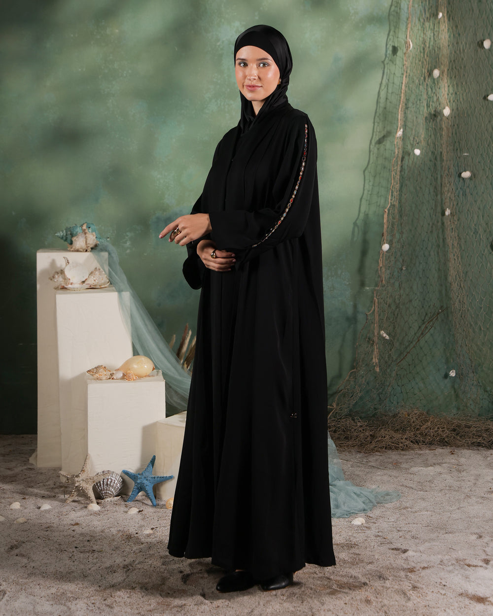 Dalga Abaya | Black