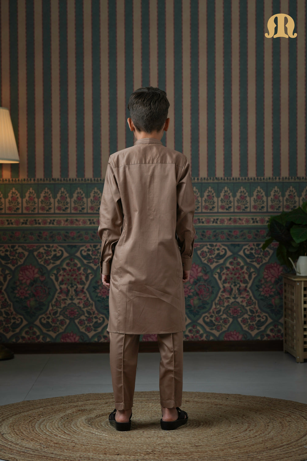 Terfi Kali Kurta Brown 2.0 For Boys