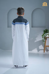 Belloumi White Thobe for Kids
