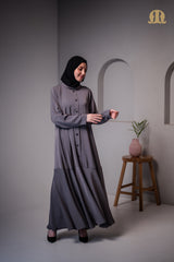 Balikci Abaya Grey