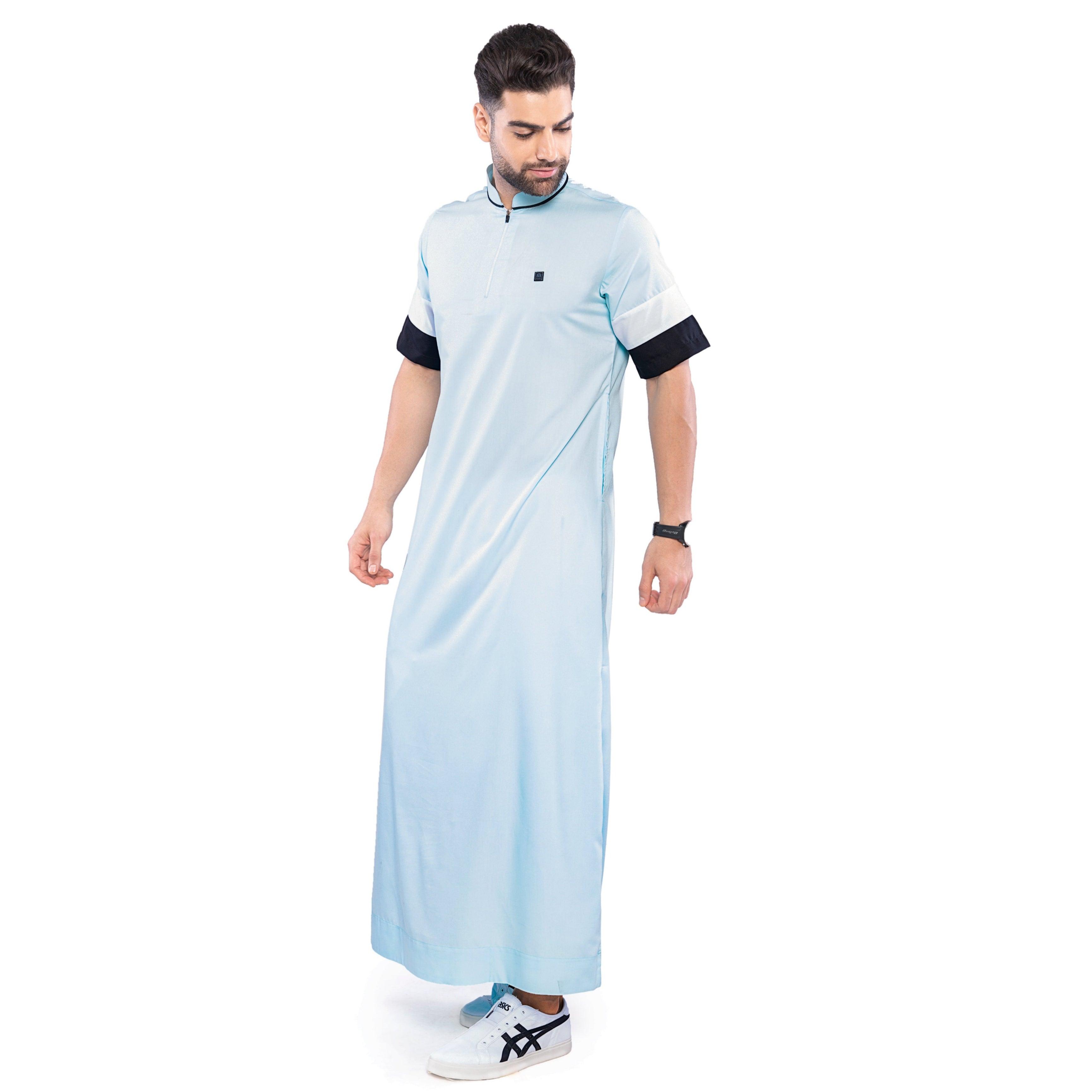 Alitis Half Sleeve Thobe Men - Mashroo