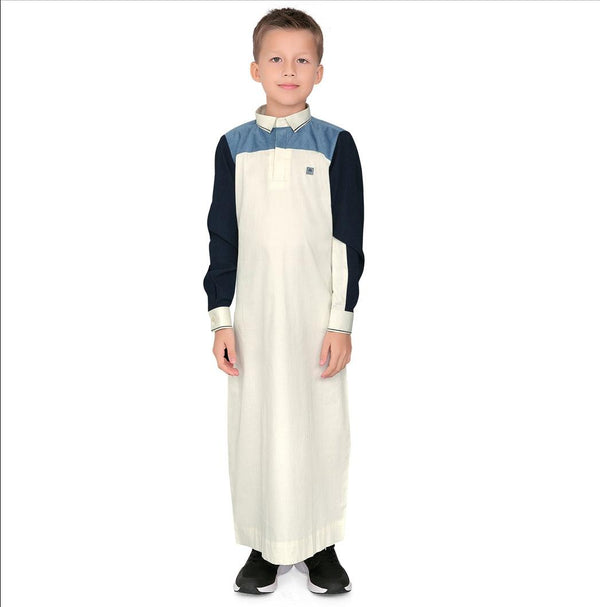 Morbido Cream Boys Thobe