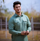 Oday Pathani Set Green Men - Mashroo