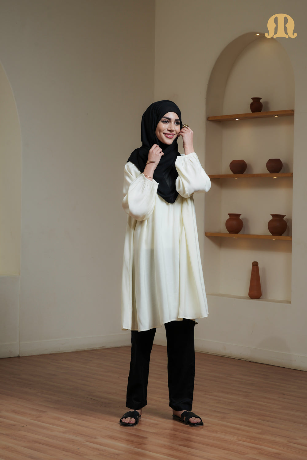 ZARIYA TUNIC APRICOT