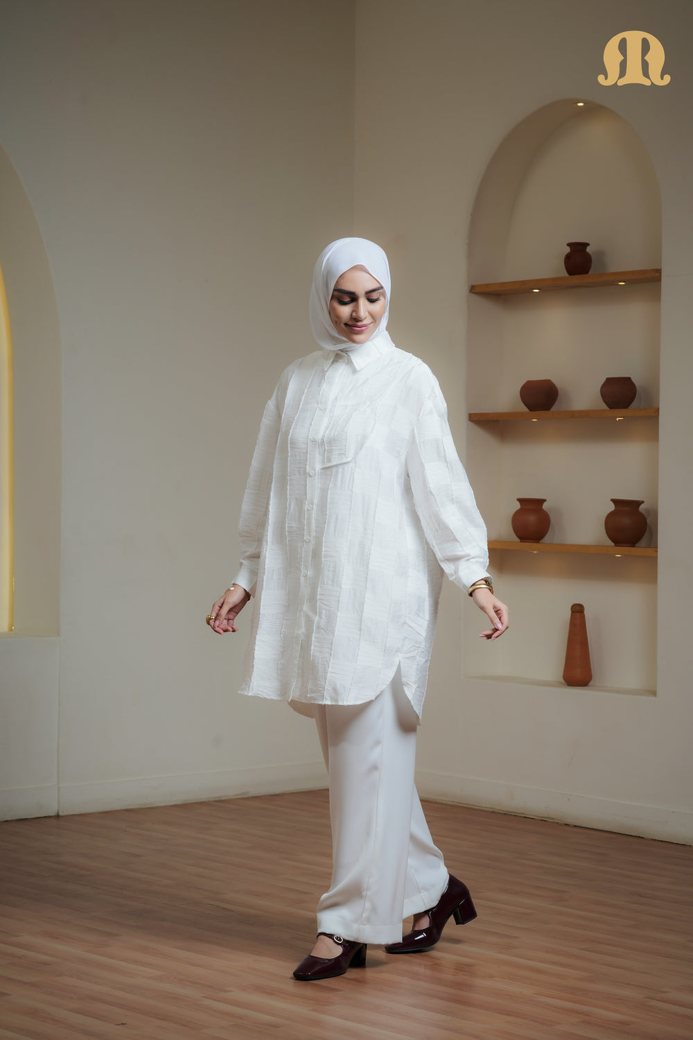 IVORY TUNIC OFF WHITE