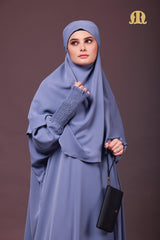 Sehr Abaya Blue - Mashroo