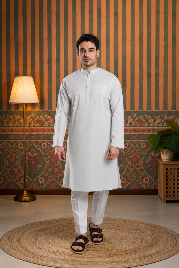 Layl Kali Kurta Sky Blue