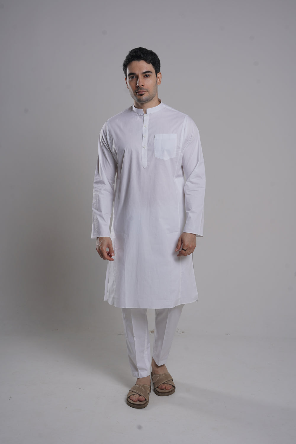 Layl Kali Kurta White