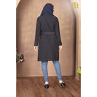 Black Felt Tunic For Women - Mashroo