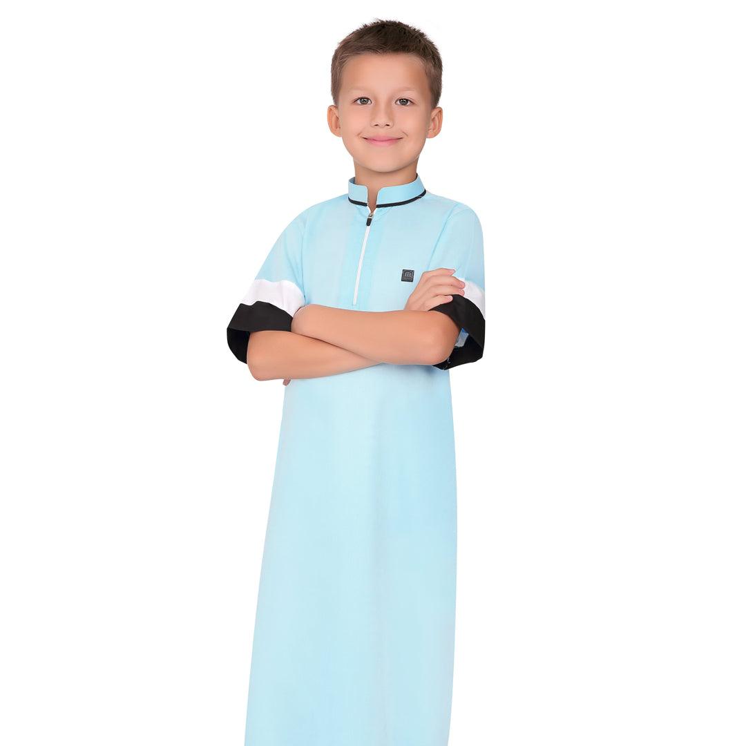 Alitis Blue Thobe for Boys - Mashroo