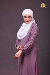 HD5 Lilac Abaya - Mashroo