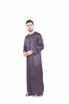 Boufal Emirati Purple Thobe Men - Mashroo