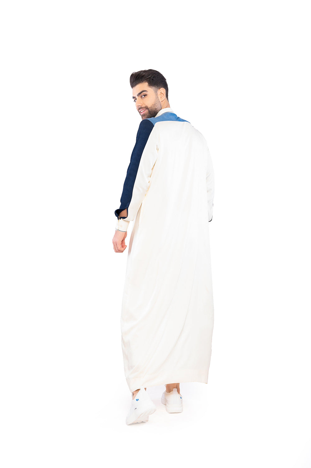 Morbido Cream Thobe Men - Mashroo