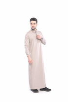 Sinoni Light Pink Thobe Men - Mashroo