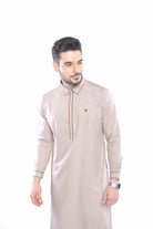 Sinoni Light Pink Thobe Men - Mashroo