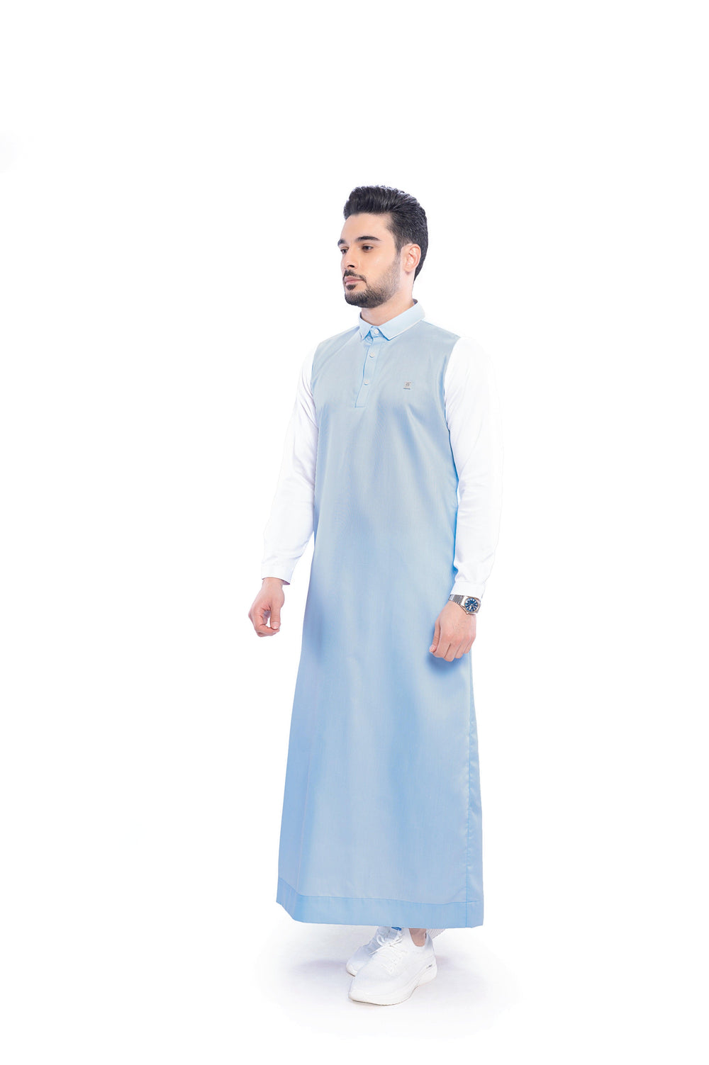 Klug Sky Blue Thobe Men - Mashroo