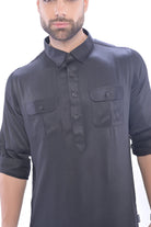 Oday Pathani Set Black Men - Mashroo