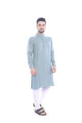 Barhoush Kurta Set Green - Mashroo