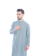 Barhoush Kurta Set Green - Mashroo