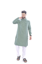 Oday Pathani Set Green Men - Mashroo