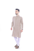 Barhoush Kurta Set Beige - Mashroo