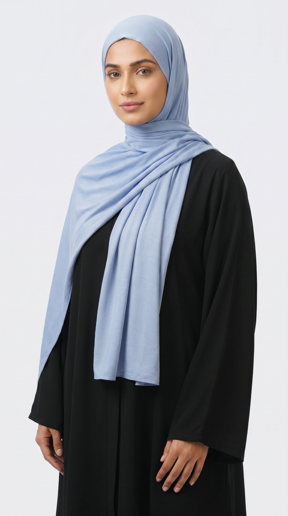 Premium Modal Rayon Hijab | Powder Blue