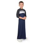 Royal Blue Tertius Thobe for Kids - Mashroo