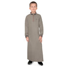 Tierno Light Brown Thobe for Kids - Mashroo