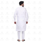Yuksek Floral Kurta Set Men White - Mashroo