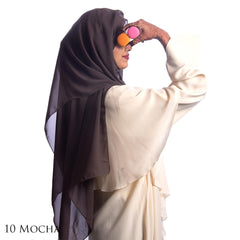 Mocha Mashroo Macaron Scarf | Hijab # 10 - Mashroo