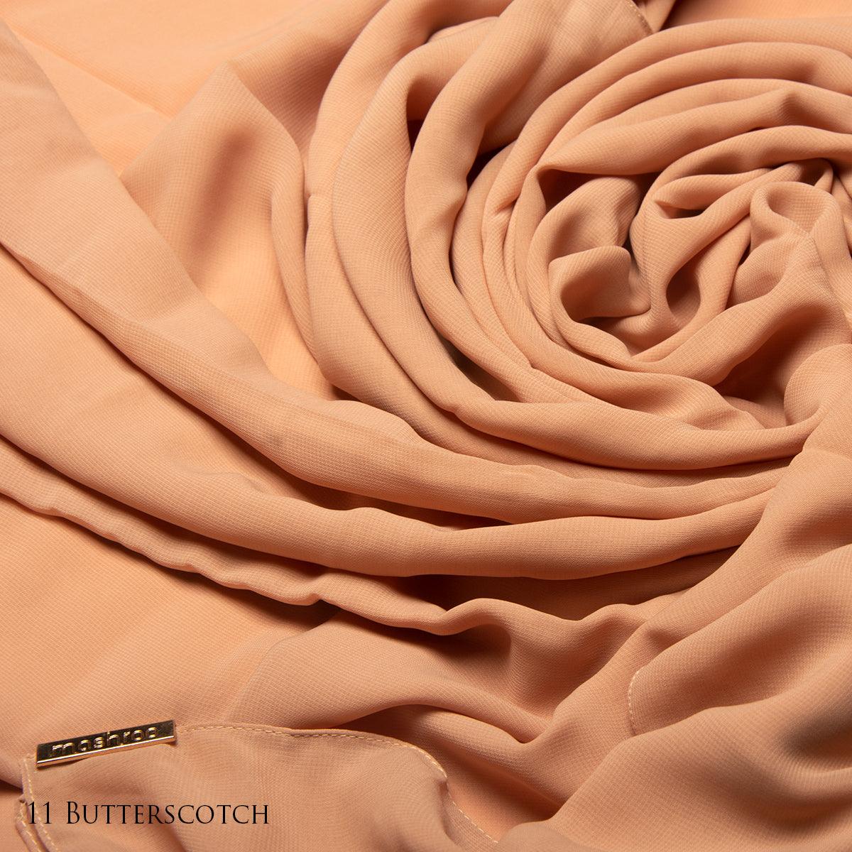Butterscotch Mashroo Macaron Scarf | Hijab #11