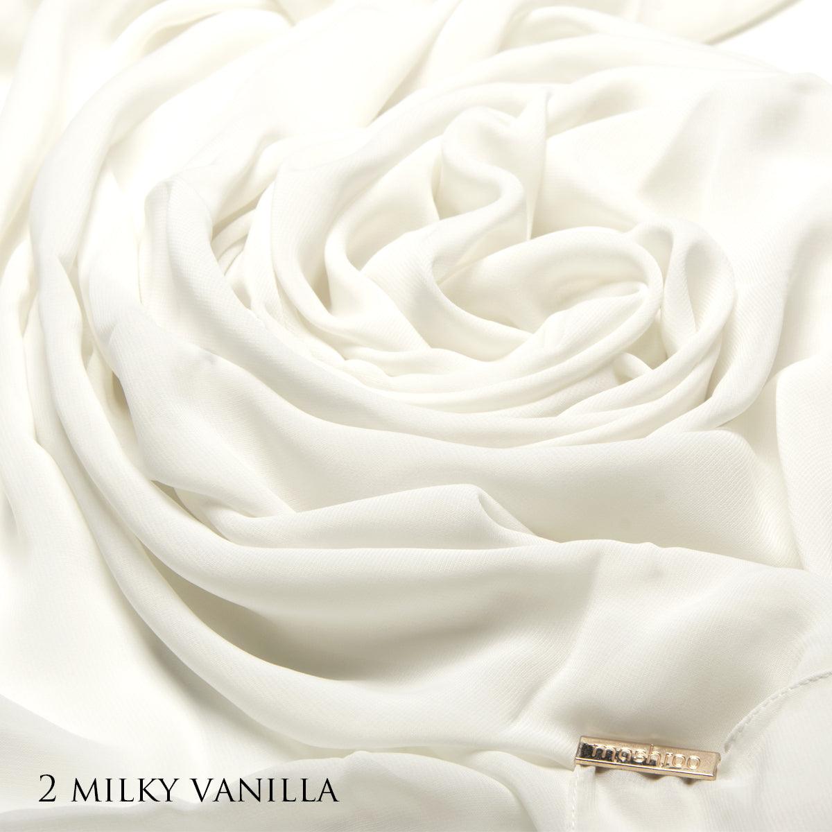 Milky Vanilla Mashroo Macaron Scarf | Hijab #2