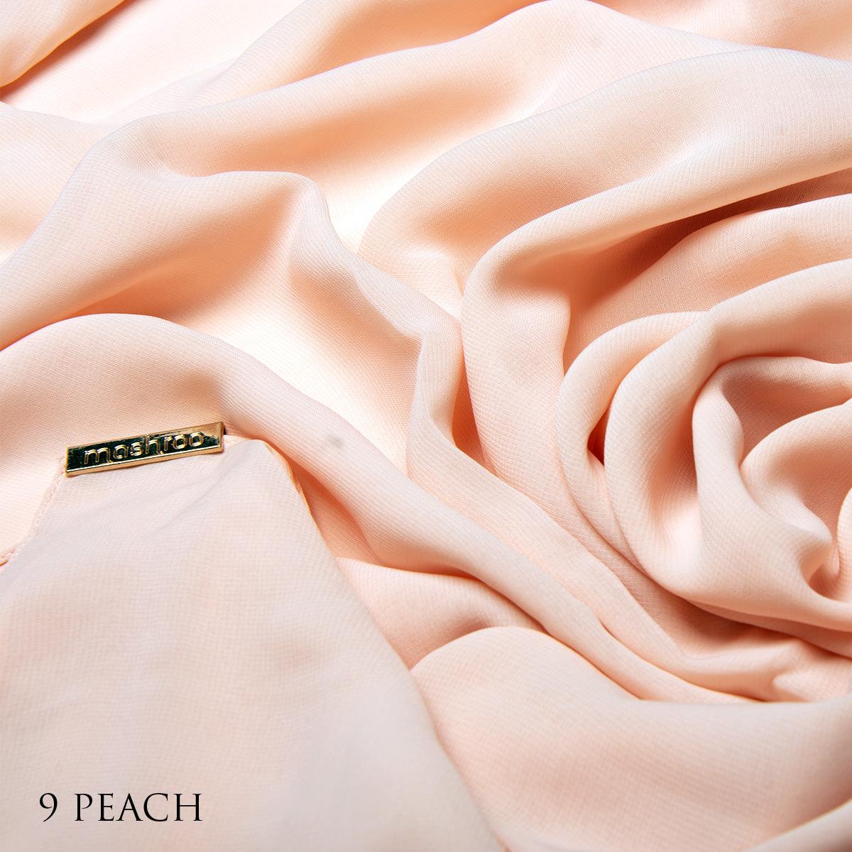 Peach Mashroo Macaron Scarf |Hijab #9